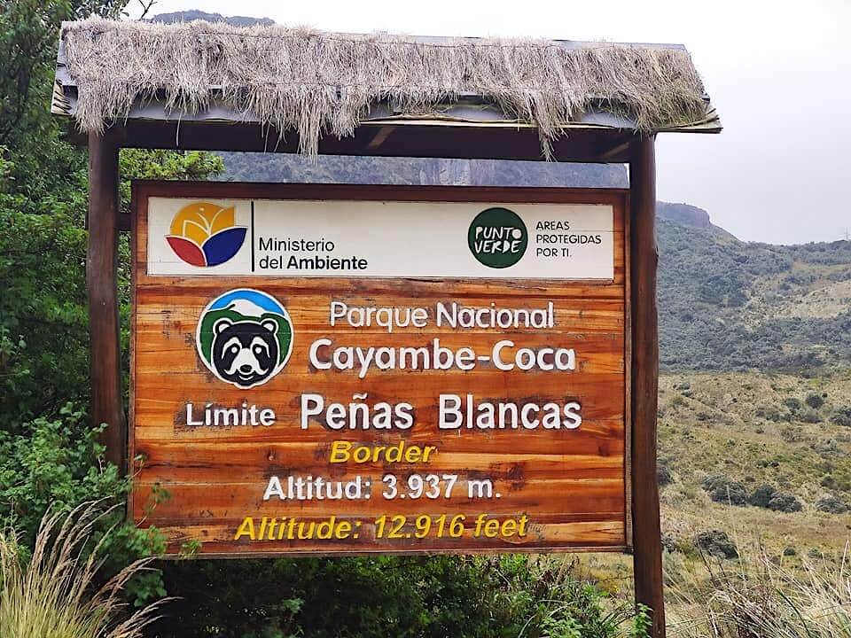 Parque Nacional Cayambe Coca